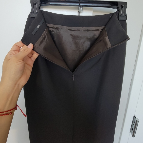 Pre-owned BOSS Women Pencil Skirt, Size 0, Black - Picture 9 of 13
